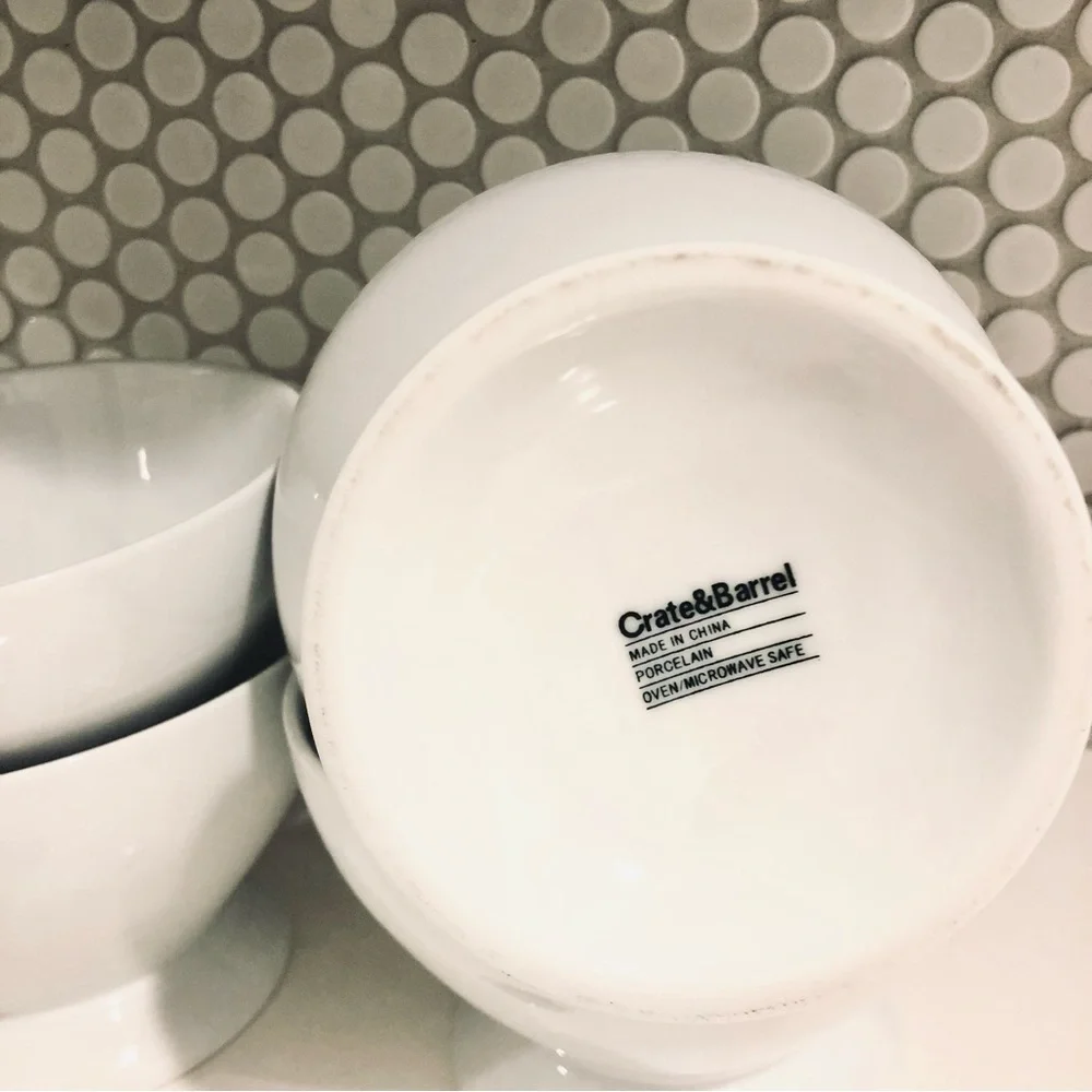 Crate&Barrel popular porcelain